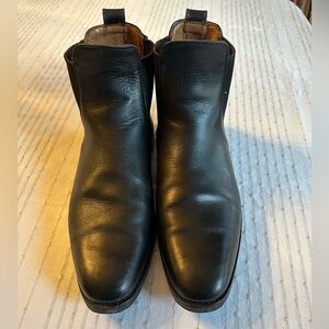 Allen Edmonds Men’s Liverpool Chelsea Black Leather Boots 11.5D